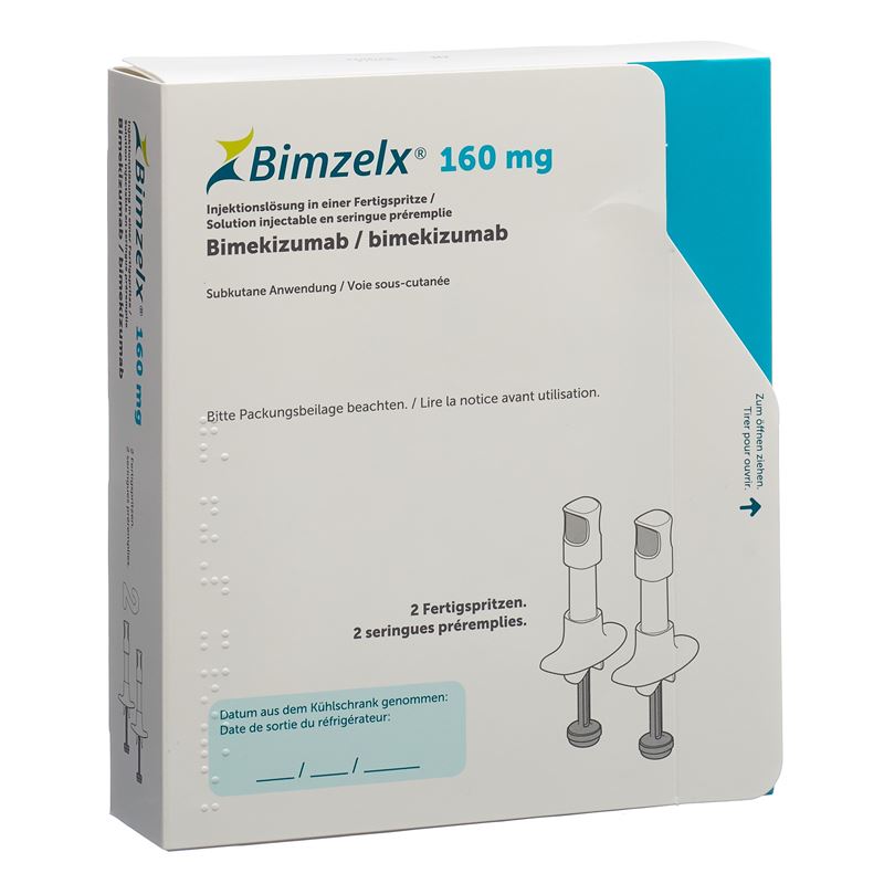 BIMZELX 160 mg/ml Fertspr (Doppelpackung) 2 x 1 ml