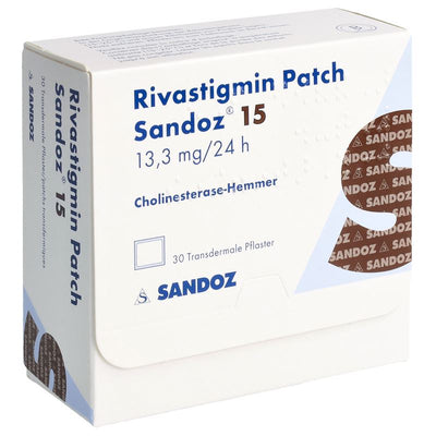 RIVASTIGMIN Patch Sandoz 15 13.3 mg/24h 30 Stk