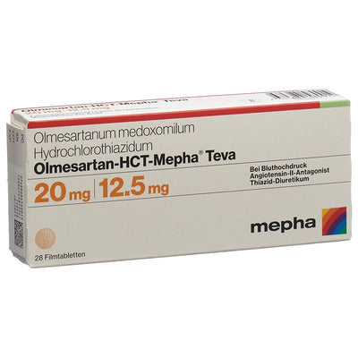 OLMESARTAN-HCT Mepha Teva 20mg/12.5mg 28 Stk