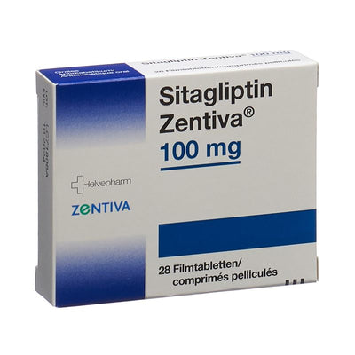 SITAGLIPTIN Zentiva Filmtabl 100 mg 28 Stk