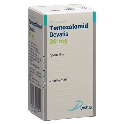 TEMOZOLOMID Devatis Kaps 20 mg Fl 5 Stk