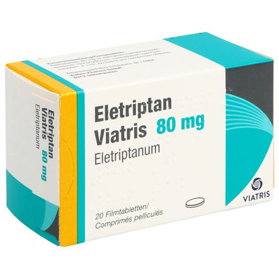 ELETRIPTAN Viatris Filmtabl 80 mg 20 Stk