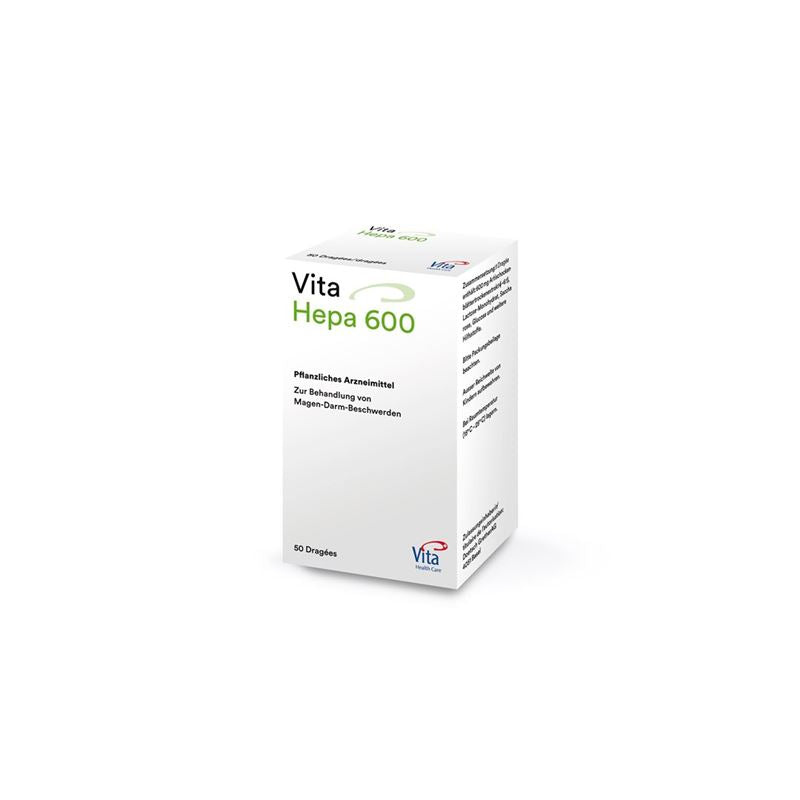 VITA HEPA Drag 600 mg 50 Stk