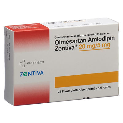 OLMESARTAN AMLO Zentiva Filmtabl 20/5 mg 28 Stk