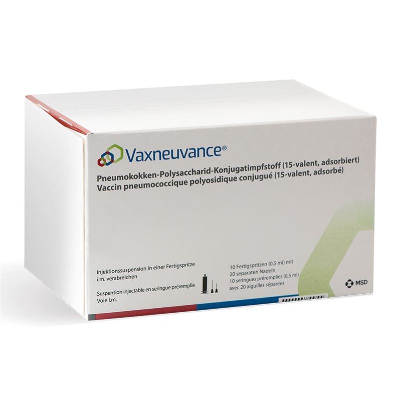 VAXNEUVANCE Inj Susp 10 Fertspr 0.5 ml