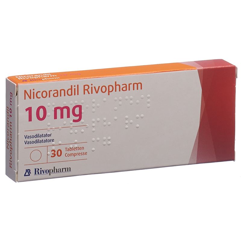 NICORANDIL Rivopharm Tabl 10 mg 30 Stk