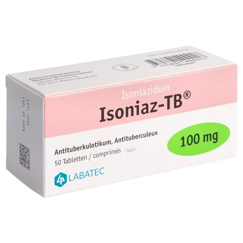 ISONIAZ-TB Tabl 100 mg 50 Stk
