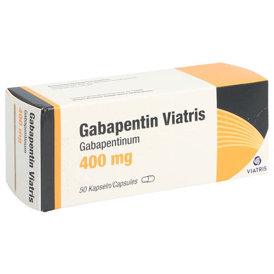 GABAPENTIN Viatris Kaps 400 mg 50 Stk