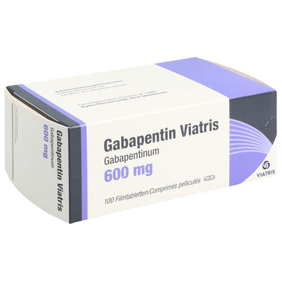 GABAPENTIN Viatris Filmtabl 600 mg 100 Stk