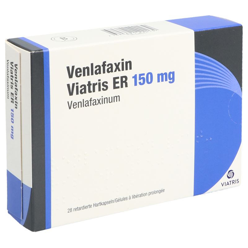 VENLAFAXIN Viatris ER Ret Kaps 150 mg 28 Stk