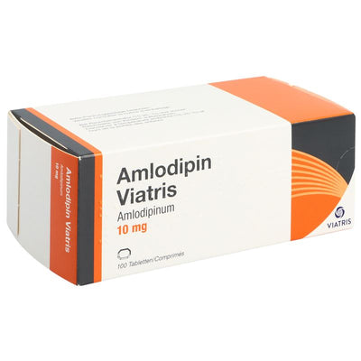 AMLODIPIN Viatris Tabl 10 mg 100 Stk