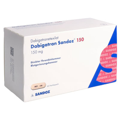 DABIGATRAN Sandoz Kaps 150 mg 60 Stk