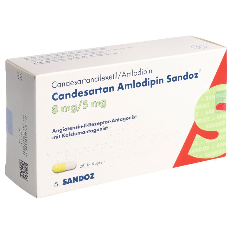 CANDESARTAN Amlodipin Sandoz Kaps 8/5mg 28 Stk