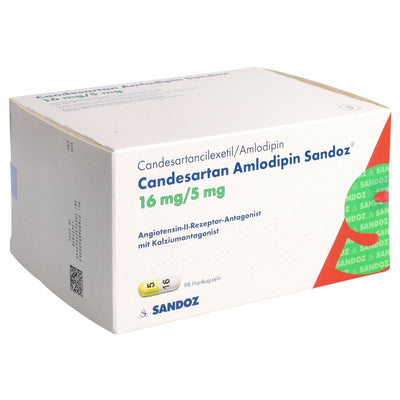 CANDESARTAN Amlodipin Sandoz Kaps 16/5mg 98 Stk