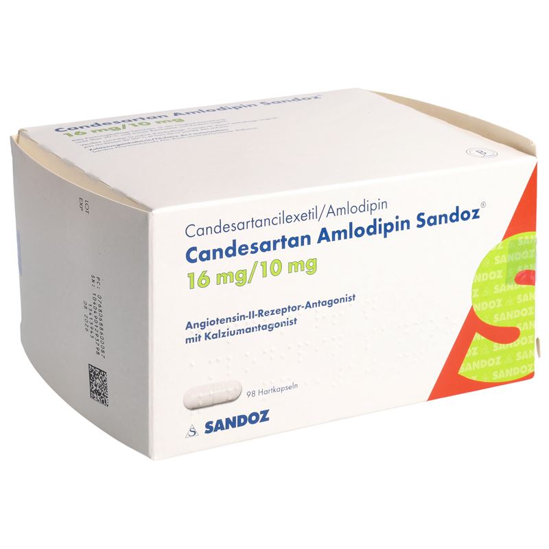 CANDESARTAN Amlodipin Sandoz Kaps 16/10mg 98 Stk