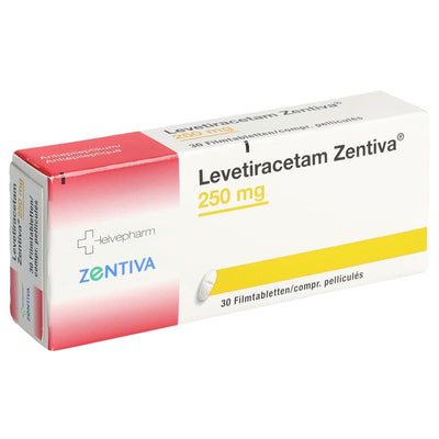 LEVETIRACETAM Zentiva Filmtabl 250 mg 30 Stk