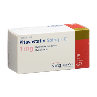 PITAVASTATIN Spirig HC Filmtabl 1 mg 90 Stk