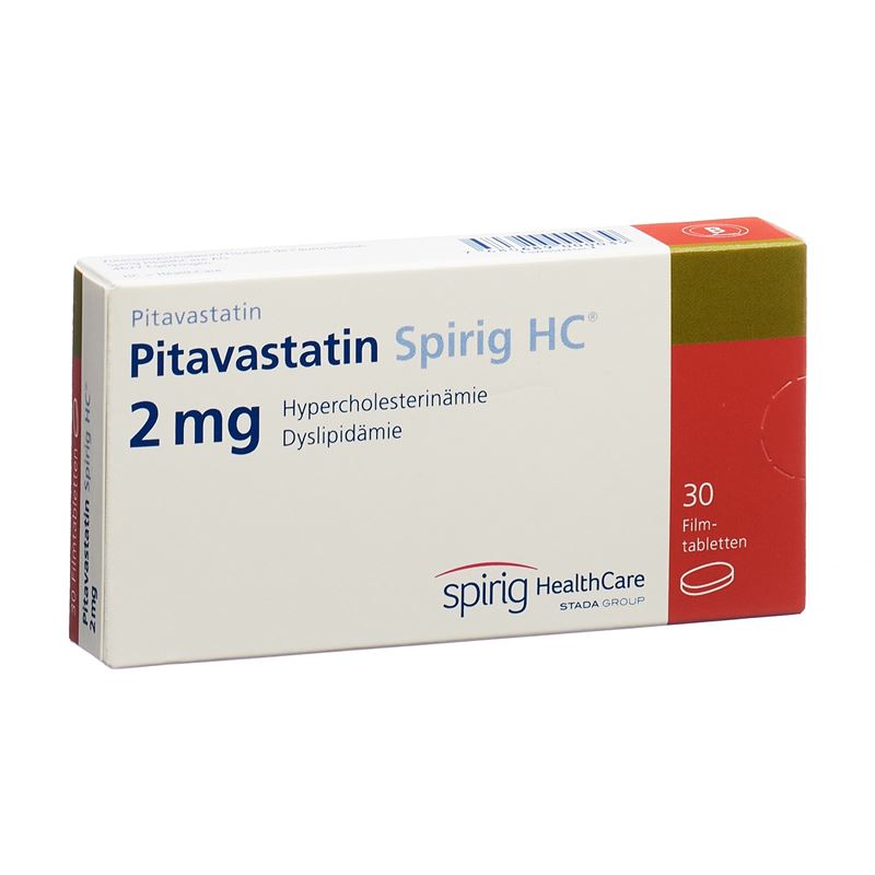 PITAVASTATIN Spirig HC Filmtabl 2 mg 30 Stk