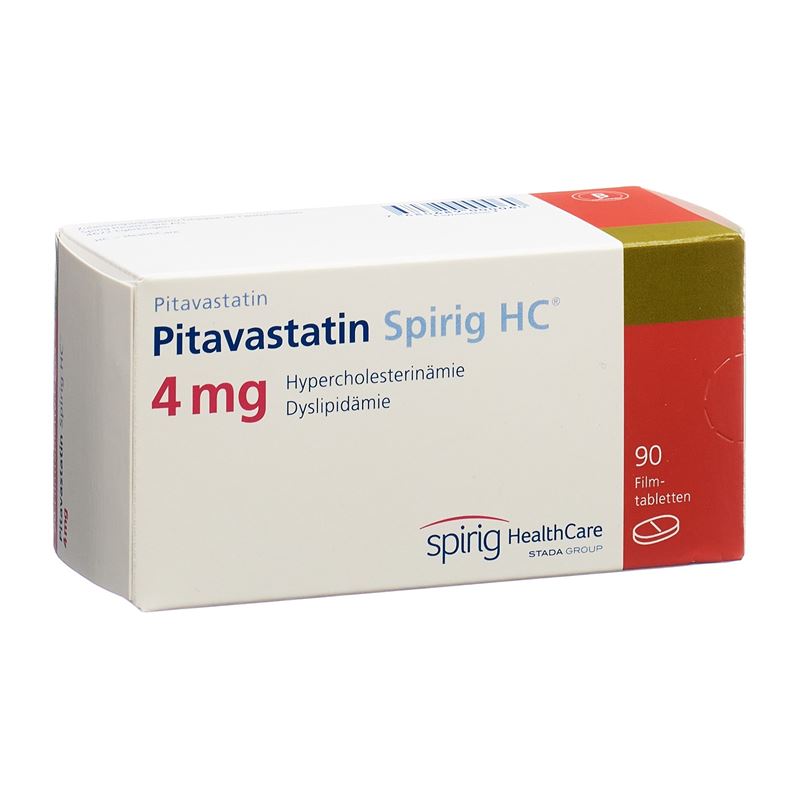 PITAVASTATIN Spirig HC Filmtabl 4 mg 90 Stk