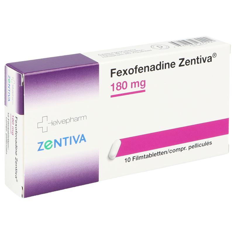 FEXOFENADINE Zentiva Filmtabl 180 mg 10 Stk