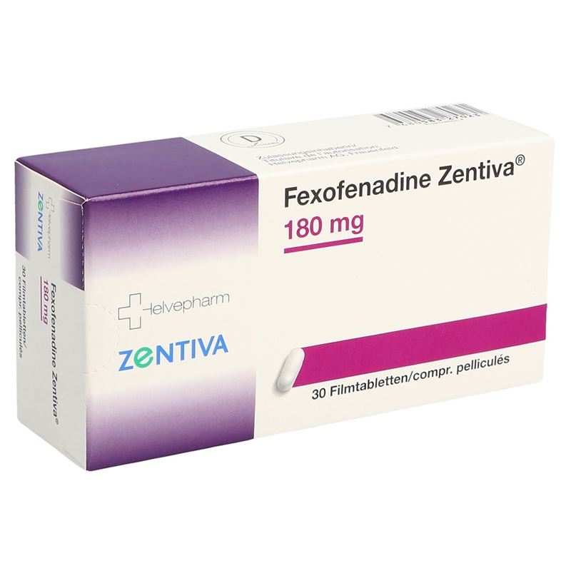 FEXOFENADINE Zentiva Filmtabl 180 mg 30 Stk