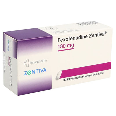 FEXOFENADINE Zentiva Filmtabl 180 mg 30 Stk