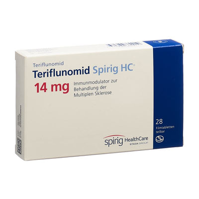 TERIFLUNOMID Spirig HC Filmtabl 14 mg 28 Stk