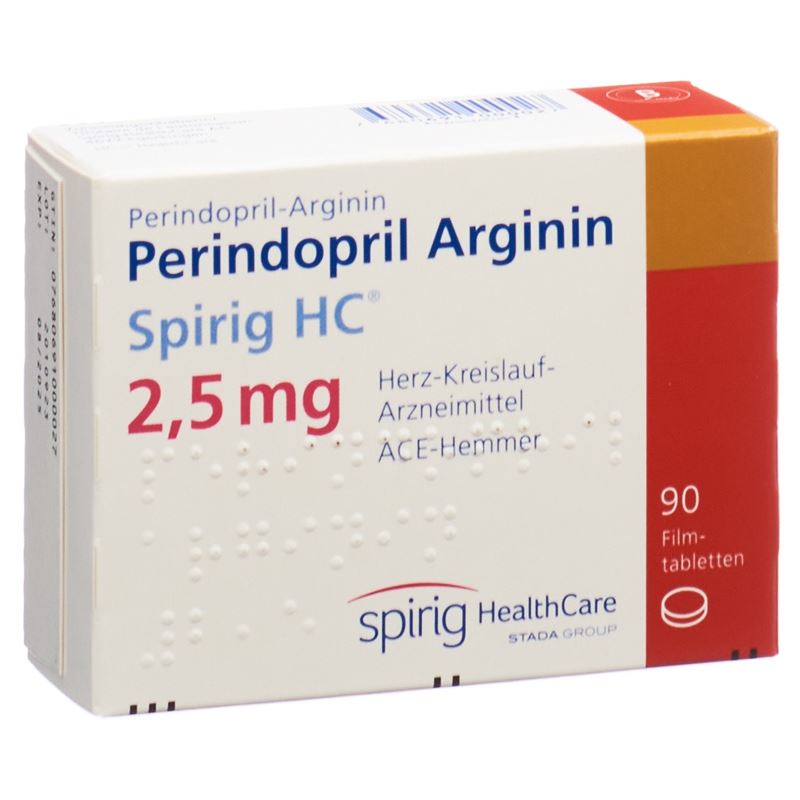 PERINDOPRIL ARGININ Spirig HC 2.5 mg 90 Stk