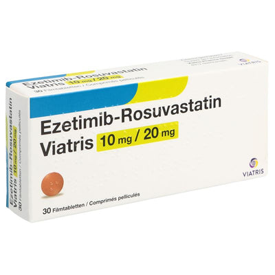 EZETIMIB ROSUVAST Viatris Filmtabl 10/20mg 30 Stk