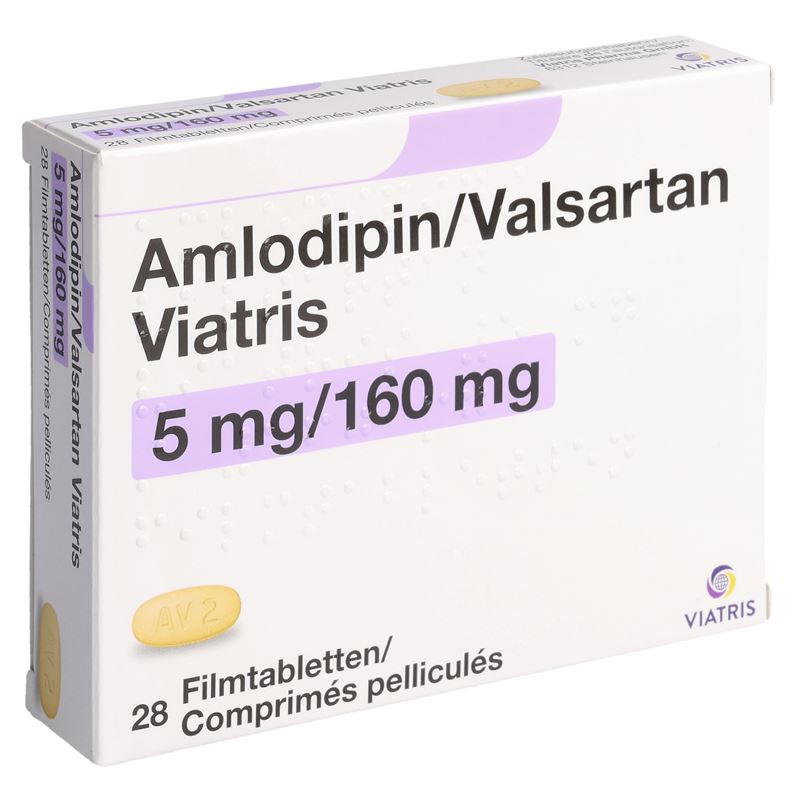 AMLODIPIN VALSARTAN Viatris Filmtabl 5/160 28 Stk