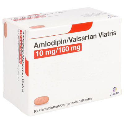 AMLODIPIN VALSARTAN Viatris Filmtabl 10/160 98 Stk