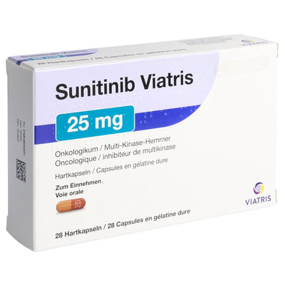 SUNITINIB Viatris Kaps 25 mg 28 Stk