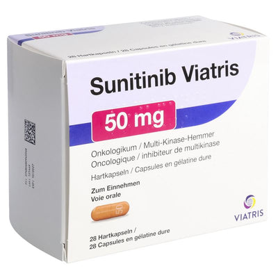 SUNITINIB Viatris Kaps 50 mg 28 Stk