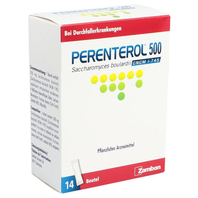 PERENTEROL Plv 500 mg Btl 14 Stk