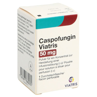 CASPOFUNGIN Viatris Trockensub 50 mg Durchstf