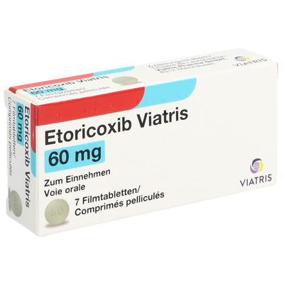 ETORICOXIB Viatris Filmtabl 60 mg 7 Stk