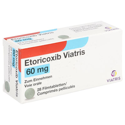 ETORICOXIB Viatris Filmtabl 60 mg 28 Stk