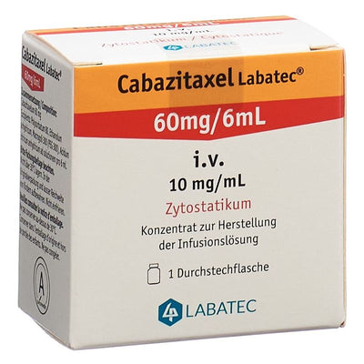 CABAZITAXEL Labatec Inf Konz 60 mg/6ml Durchstf