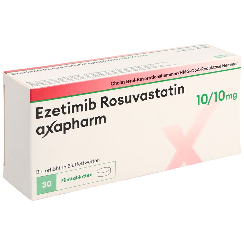 EZETIMIB ROSUVAST axapharm Filmtabl 10/10mg 30 Stk