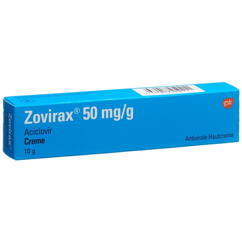 ZOVIRAX Creme Tb 10 g