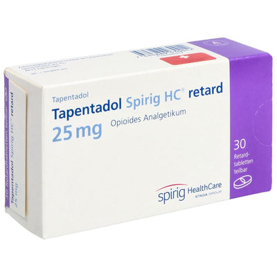 TAPENTADOL Spirig HC retard Ret Tabl 25 mg 30 Stk