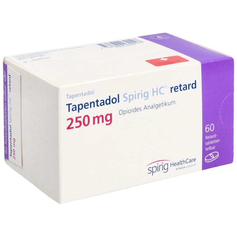 TAPENTADOL Spirig HC retard Ret Tabl 250 mg 60 Stk