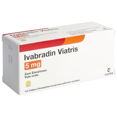 IVABRADIN Viatris Filmtabl 5 mg 112 Stk