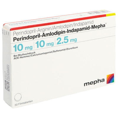 PERINDO AMLO INDAP Mepha 10/10/2.5mg 30 Stk