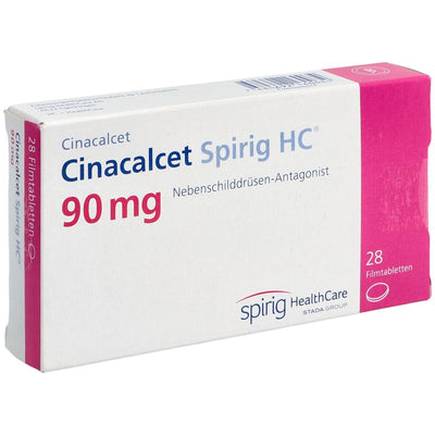 CINACALCET Spirig HC Filmtabl 90 mg 28 Stk