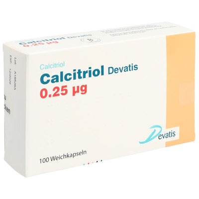 CALCITRIOL Devatis Weichkaps 0.25 mcg 100 Stk