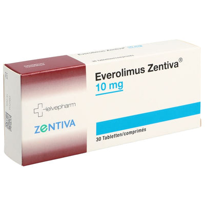 EVEROLIMUS Zentiva Tabl 10 mg 30 Stk