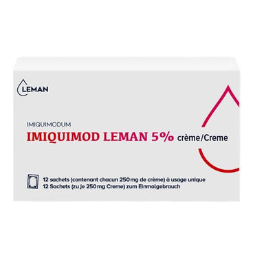IMIQUIMOD Leman Creme 5 % Btl 12 Stk