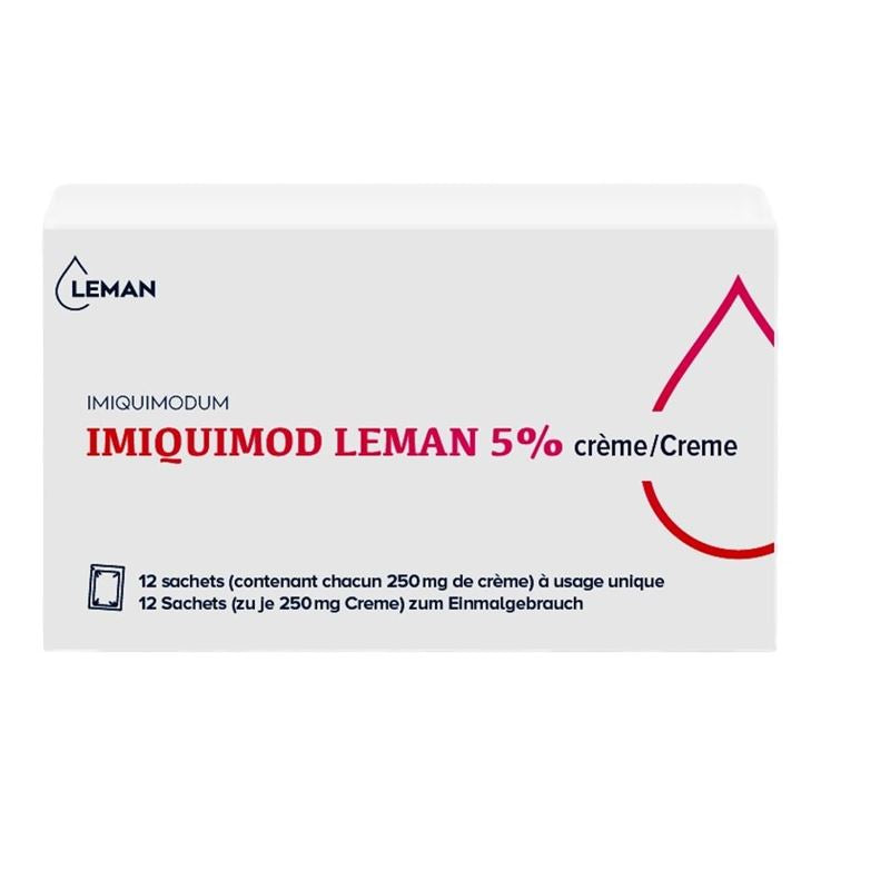 IMIQUIMOD Leman Creme 5 % Btl 12 Stk