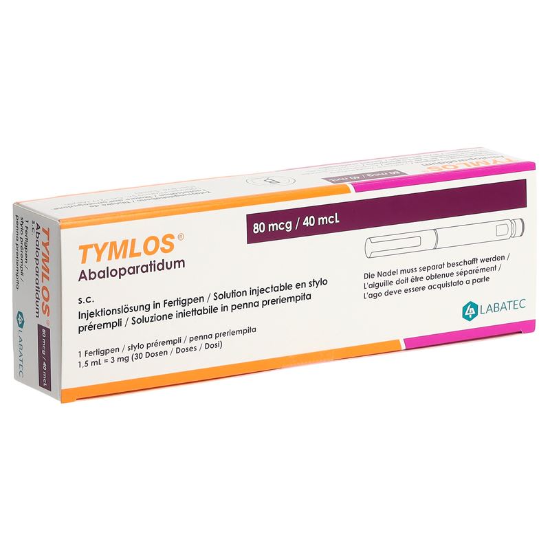 TYMLOS Inj Lös 80 mcg/0.04ml Fertpen